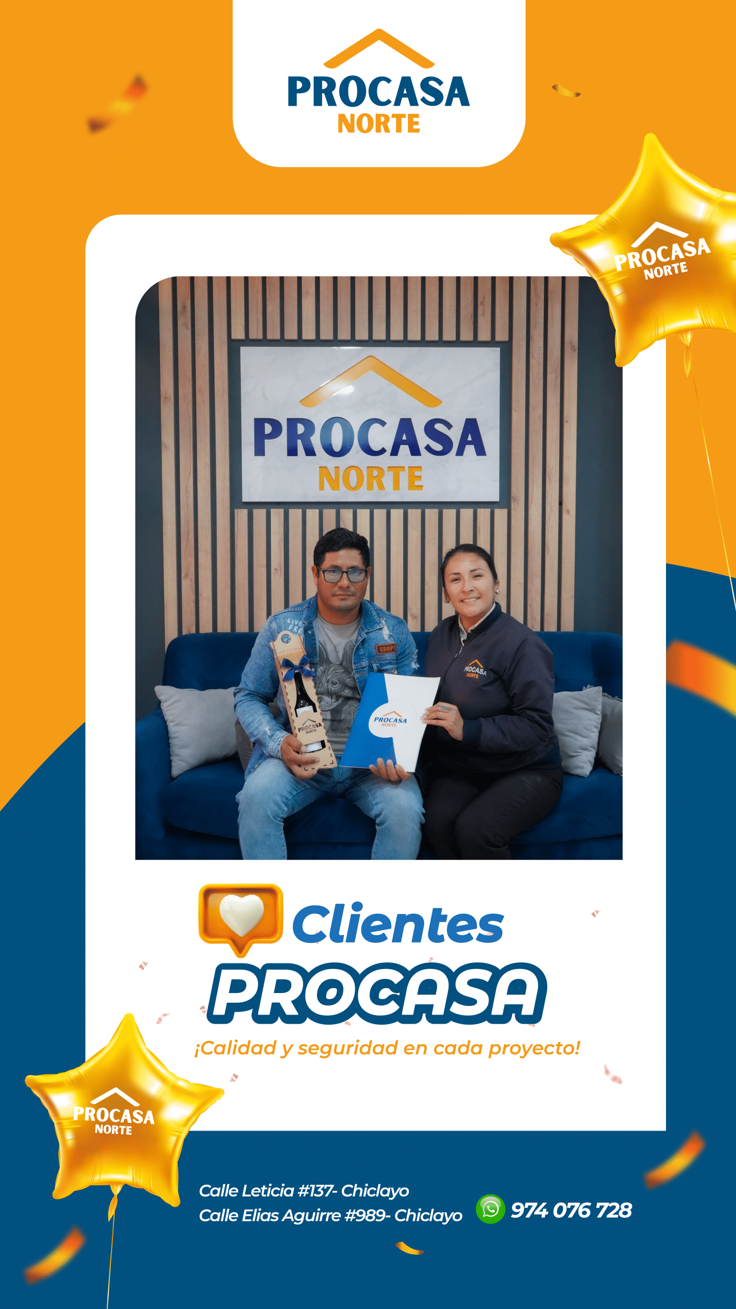 Cliente Satisfecho Junior V.