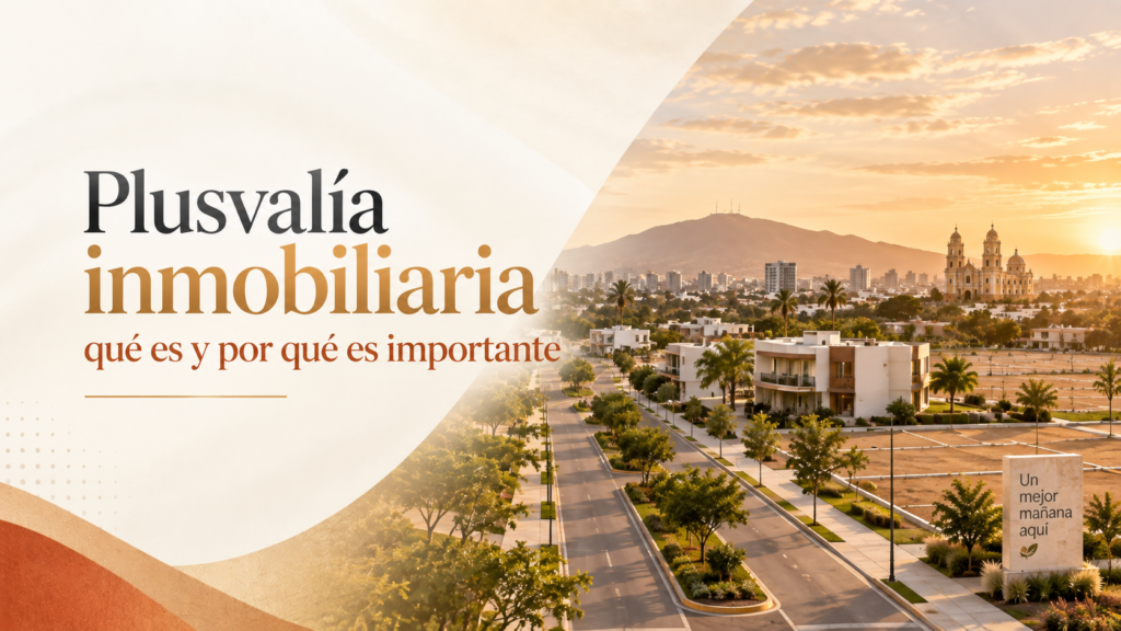 Plusvalía inmobiliaria: qué es y por qué importa